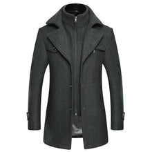 Load image into Gallery viewer, Winter Trench Coat for Men Fashion Mens Jackets