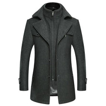 Load image into Gallery viewer, Winter Trench Coat for Men Fashion Mens Jackets